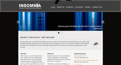 Desktop Screenshot of insomniasec.com